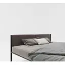 Кровать Roomiroom Вивальди 160x200 см металл цвет темно-коричневый