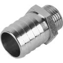 Штуцер Stout 1/2"x25 мм сыртқы бұранда никельденген жез