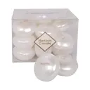 Свеча Horizon Candles плавающая высота 20 мм d 40 мм 14 шт/уп эконом жемчужная