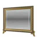 Зеркало Мэри-мебель Версаль 97x83 см слоновая кость