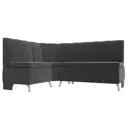 Диван Лига Диванов Кантри левый угол 172x88x134 см велюр цвет серый