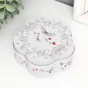Шкатулка "Бабочка с сердечками" 12x12.5x5 см