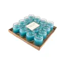 Свеча Horizon Candles в стекле высота 45 мм d 50 мм 16 шт/уп клубника