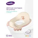 Накладка на унитаз детская Kidfinity 431308833 с декором, светло-розовый