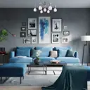 Люстра потолочная РОССВЕТ 7 ламп 23 м² цвет белый