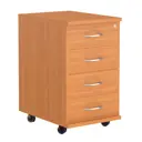 Тумба с выдвижными ящиками Skyland ТМ-4 41x71x45 ЛДСП 4 ящика цвет груша