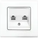 Розетка компьютерная встраиваемая Panasonic Linnera S 91400034-RU цвет белый