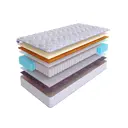 Матрас SkySleep ONE WAY 5 S500 200x190 см независимый пружинный блок, двуспальный, ортопедический, кокосовый