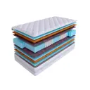 Матрас SkySleep Smart Zone Orto 105x220 см независимый пружинный блок, полутораспальный, ортопедический, кокосовый