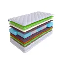Матрас SkySleep Smart Zone Vario 160x200 см независимый пружинный блок, двуспальный, ортопедический, кокосовый