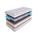 Матрас SkySleep Smart Zone Soft Memo 100x170 см независимый пружинный блок, полутораспальный, ортопедический, латексный