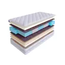 Матрас SkySleep Smart Zone Soft Memo 135x200 см независимый пружинный блок, полутораспальный, ортопедический, латексный