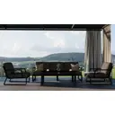Садовая мебель для отдыха Ideal patio outdoor style Estivo(3) алюминий белый:стол, диван, 2 кресла