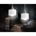 Светильник подвесной AMBRELLA LIGHT TR8112 1 лампа 4 м² цвет белый/латунь