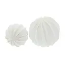 Декоративный предмет Frank Белые шары 06866, 2шт