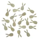 Декоративный предмет Frank Зайчики 07306, 20 шт