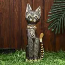 Фигурка сувенирная Simaland "Кошка каменный нагрудник" высота 40 см