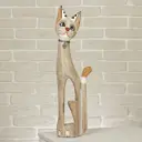 Фигурка сувенирная Simaland "Кошка в ошейнике" 60x12x6 см