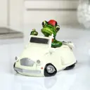 Фигурка сувенирная Simaland "Лягуха в кабриолете" 10x9x14 см