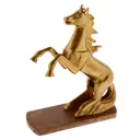Фигурка сувенирная Simaland Конь 25.4x10.2x30.5 см (золотое покрытие)