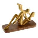 Фигурка сувенирная Simaland Мамино счастье 20.3x7.6x13.3 см (золотое покрытие)