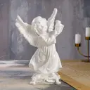 Сувенир "Ангел с фонарем", белый, 35 см