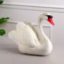 Копилка "Лебедь" белый цвет, покрытие лак, гипс, 29 см