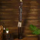 Сувенир интерьерный статуэтка "Абориген Вахью" дерево 11x10x100 см