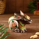 Сувенир интерьерный "Кролик расписной" 15x7x11 см