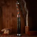 Сувенир интерьерный "Жираф с яркими цветами" 120x20x12 см
