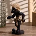 Сувенир интерьерный "Абориген-футболист" 17x8x8 см