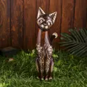 Сувенир интерьерный "Кошка длинные реснички" высота 40 см