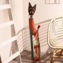 Сувенир интерьерный "Кошка в зеркальном ошейнике" 80x13x7 см