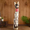 Сувенир интерьерный "Кошка с ошейником" 14x7x80 см