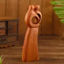 Сувенир интерьерный "Материнство" коричневый цвет 30x11x4 см