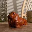 Сувенир интерьерный "Морж" 20x12x7 см