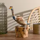 Сувенир интерьерный "Птица" светлая 30 см