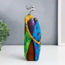 Сувенир интерьерный "Девушка - яркие узоры" 25.5x9.5 см