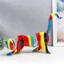 Сувенир интерьерный "Кот" подтёки краски 27x12x44 см
