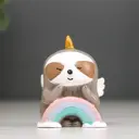 Сувенир интерьерный "Лемурчик-единорог с радугой" 6.5x4.5x4.5 см