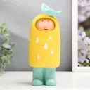 Сувенир интерьерный "Мальчик с пальчик с китом" 18.5x7x7 см