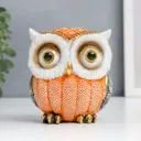 Сувенир интерьерный "Филин Генрих пучеглазый" цветной 10x6.5x9 см