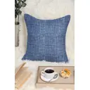 Чехол на подушку Lizzy Home цвет синий 50x50 см