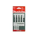 Пилка для лобзика по дереву Makita B-15 (T119B) A-85678, быстрый рез, 5 шт