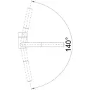 Смеситель для кухни 25.4 см BLANCO LINUS-S цвет коричневый