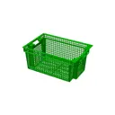 Ящик для овощей Леко 60x40x27 см полиэтилен зеленый