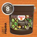 Лазурь-гель Alpina полуматовый рябина 9 л