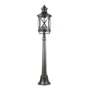 Светильник уличный настенный ODEON LIGHT 4045_3F NATURE 60 Вт IP44 цвет черный