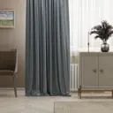 Штора на ленте Inspire Italva 140x260 см цвет голубой