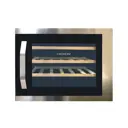 Винный шкаф Cavanova CV024KT 59.20x45.50x55.90 см 24 бутылки цвет черный/светло-серый